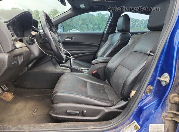 19UDE2F83HA000870 2017 ACURA ILX Синий Вид панели приборов