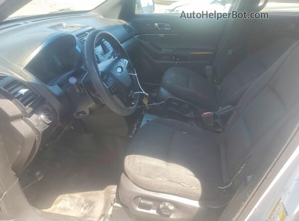 1FM5K8AR6GGB81498 2016 FORD EXPLORER White Вид панелі приладів