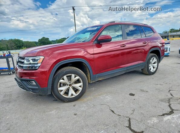 1V2LR2CA8JC510050 2018 VOLKSWAGEN ATLAS Red Trasero izquierdo