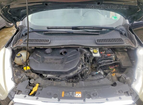 1FMCU9J93HUE87066 2017 FORD ESCAPE Black Widok naklejki z numerem VIN