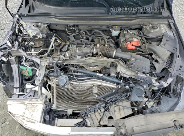 1HGCV1F52JA260937 2018 HONDA ACCORD Gray Vista del compartimento del motor