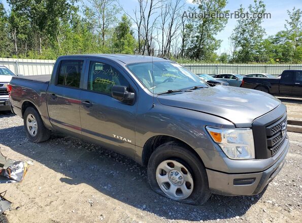 1N6AA1EC5LN501917 2020 NISSAN TITAN Gray Vista frontal
