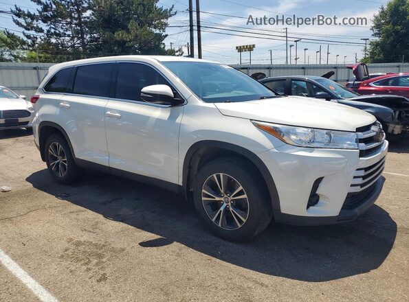 5TDBZRFH9KS720400 2019 TOYOTA HIGHLANDER Белый Вид спереди