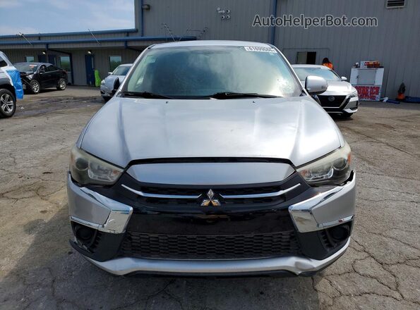 JA4AP3AU1KU011694 2019 MITSUBISHI OUTLANDER Silver Rear view
