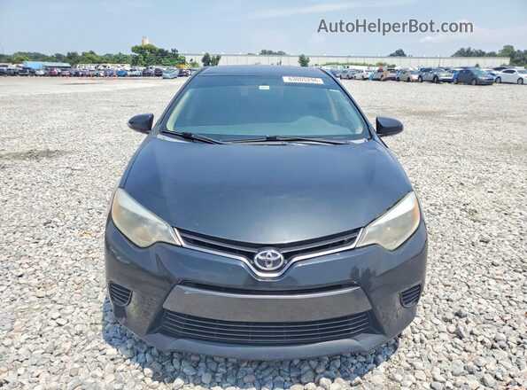 2T1BURHE4GC722217 2016 TOYOTA COROLLA Черный Вид сзади