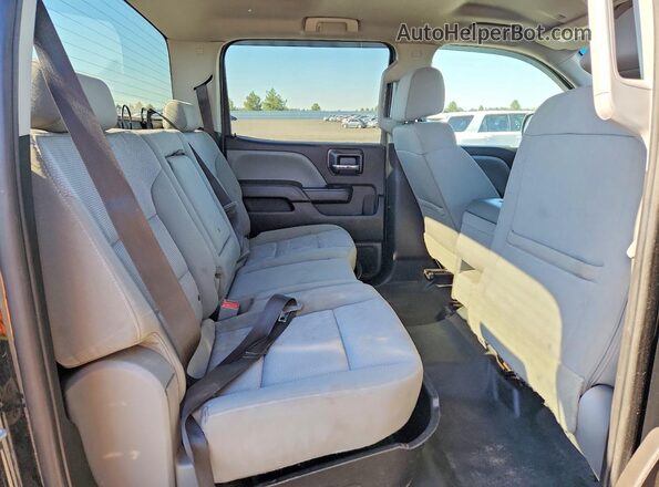 1GCUKNEC2JF102507 2018 CHEVROLET SILVERADO Черный Вид задней части салона