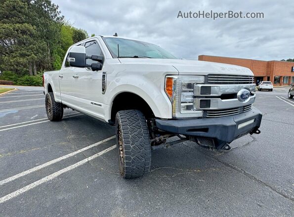 1FT7W2BT2KEE40825 2019 FORD F250 White Հետևի ձախ