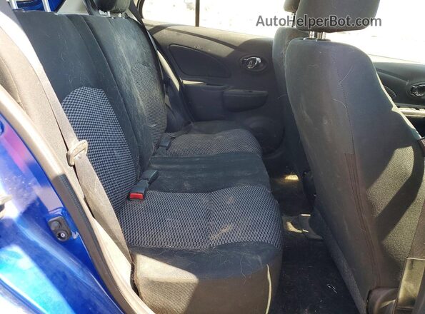 3N1CK3CPXGL246958 2016 NISSAN MICRA Blue Rear interior view