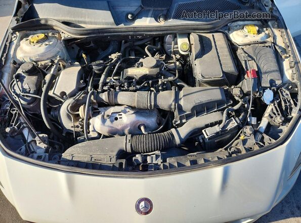 WDDSJ4EB3HN428091 2017 MERCEDES-BENZ CLA-CLASS White Vista del compartimento del motor