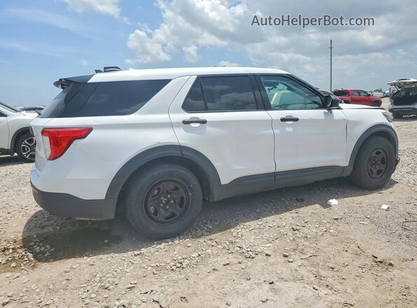 1FM5K8AB2PGB12651 2023 FORD EXPLORER Белый Передняя правая четверть