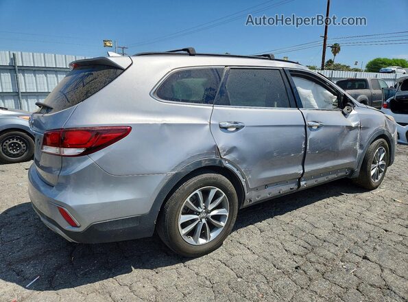 KM8SM4HFXKU307244 2019 HYUNDAI SANTA Silver Delantero derecho
