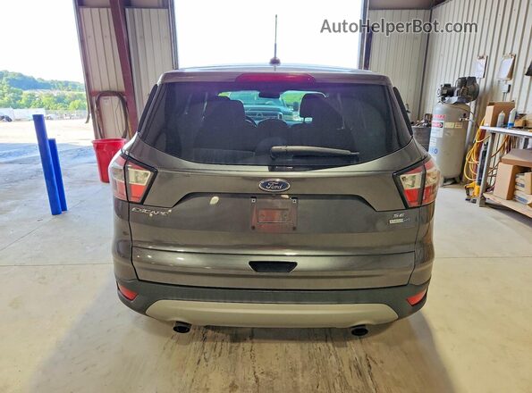 1FMCU9GD6HUD02066 2017 FORD ESCAPE Charcoal წინა სალონის ხედი