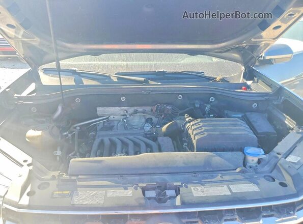 1V2UR2CA1KC540819 2019 VOLKSWAGEN ATLAS Gray Widok naklejki z numerem VIN