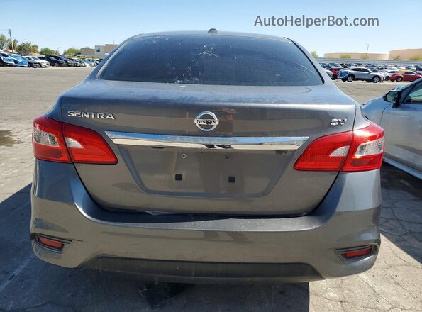 3N1AB7AP2KY415559 2019 NISSAN SENTRA Gray Front interior view