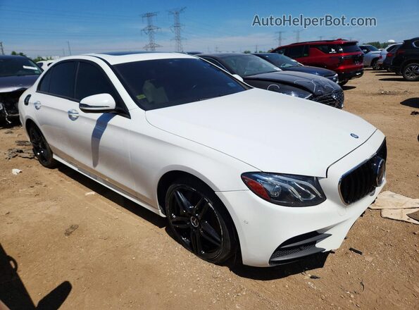 WDDZF4JB9HA019252 2017 MERCEDES-BENZ E White Front view