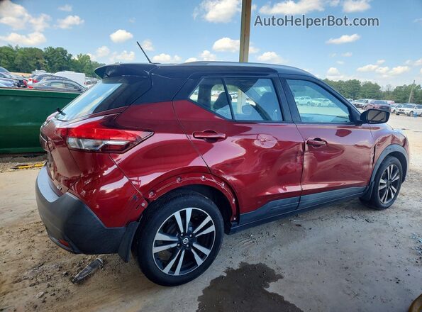 3N1CP5CU9KL565795 2019 NISSAN KICKS Red Delantero derecho