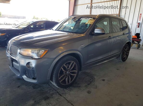 5UXWZ7C59G0R32030 2016 BMW X3 Gray უკანა მარცხენა