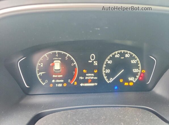 5FNYG2H49SB010564 2025 HONDA PILOT White Vista de los asientos traseros