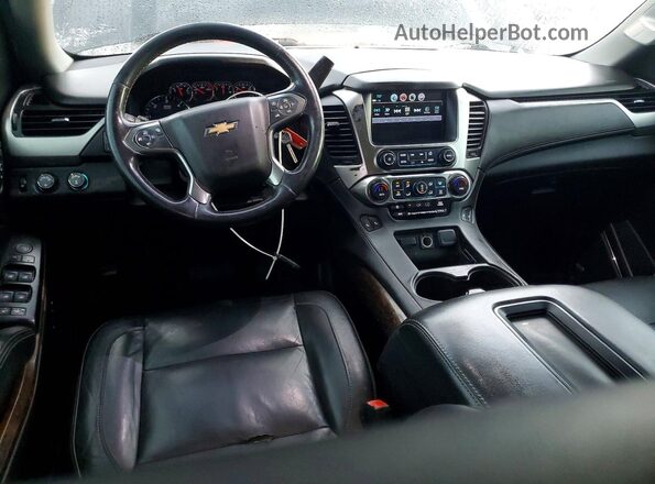 1GNSKBKC9KR289715 2019 CHEVROLET TAHOE Black Widok zestawu wskaźników