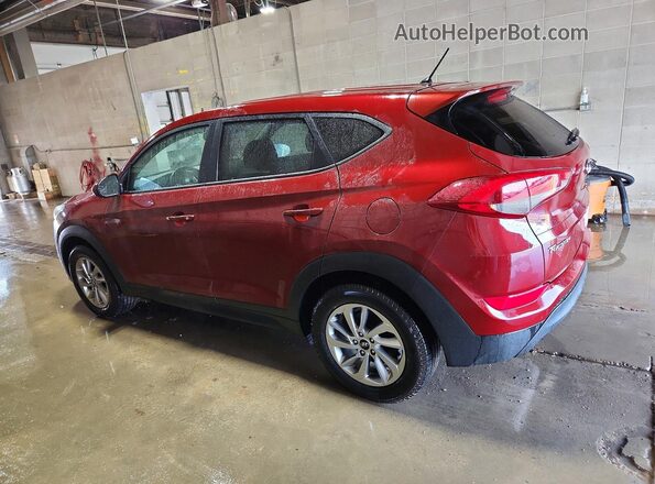 KM8J2CA43JU801576 2018 HYUNDAI TUCSON Red Rear right