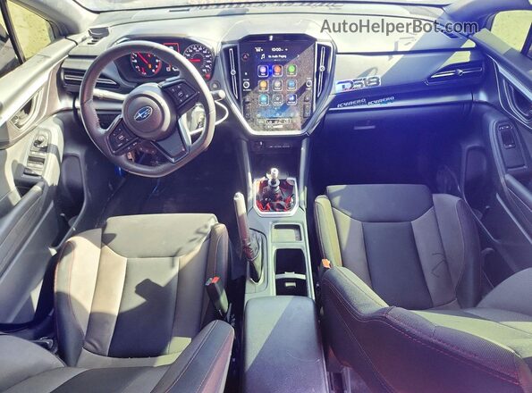 JF1VBAB66R9802414 2024 SUBARU WRX Синий Вид щитка приборов