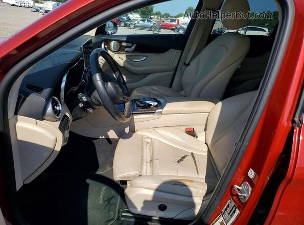 WDC0G4KB8HF198220 2017 MERCEDES-BENZ GLC-CLASS Orange Dashboard view