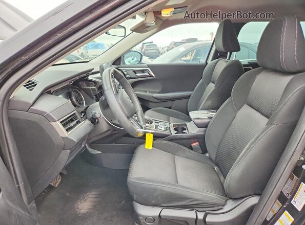 JA4J3TA80PZ020587 2023 MITSUBISHI OUTLANDER Black წინა პანელის ხედი