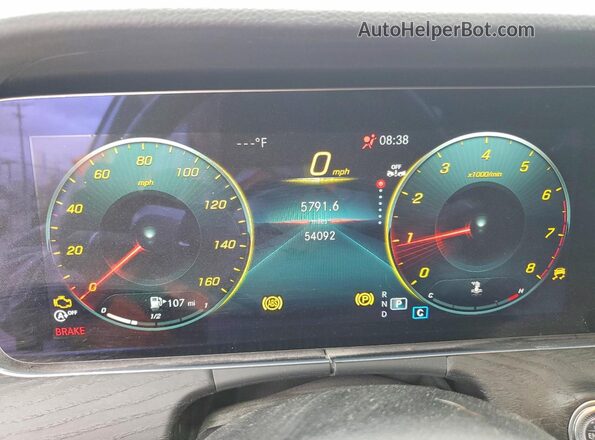 W1KZF8DB3MA930271 2021 MERCEDES-BENZ E Silver Հետևի նստատեղերի տեսք