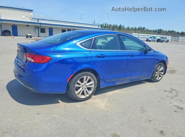 1C3CCCAB2GN155902 2016 CHRYSLER 200 Blue Rear right