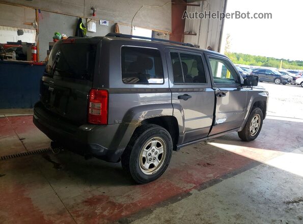 1C4NJRBB7HD135275 2017 JEEP PATRIOT Gray წინა მარჯვენა