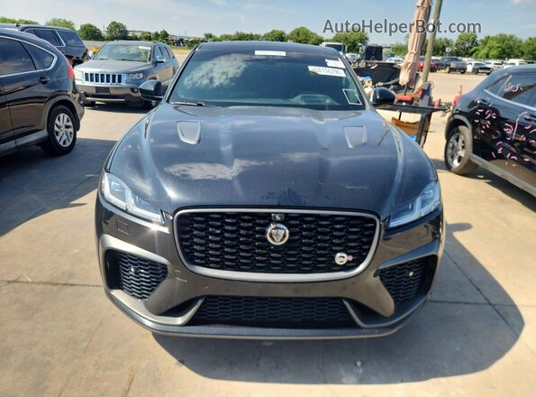 SADCZ2EE1MA668641 2021 JAGUAR F-PACE Black Rear view