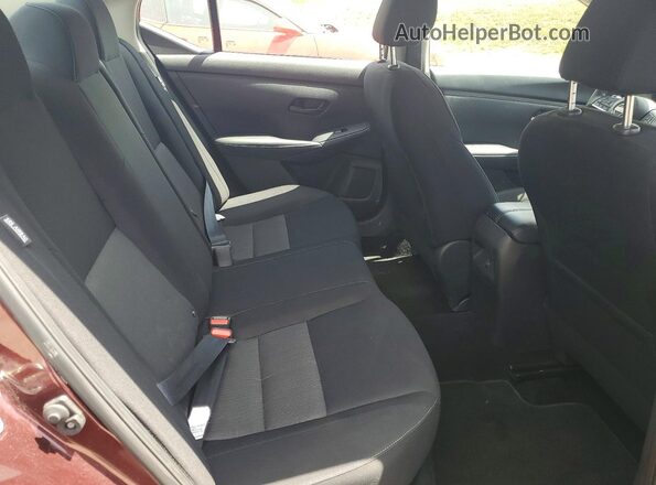 3N1AB8CV9SY278511 2025 NISSAN SENTRA Burgundy Սալոնի հետևի տեսք