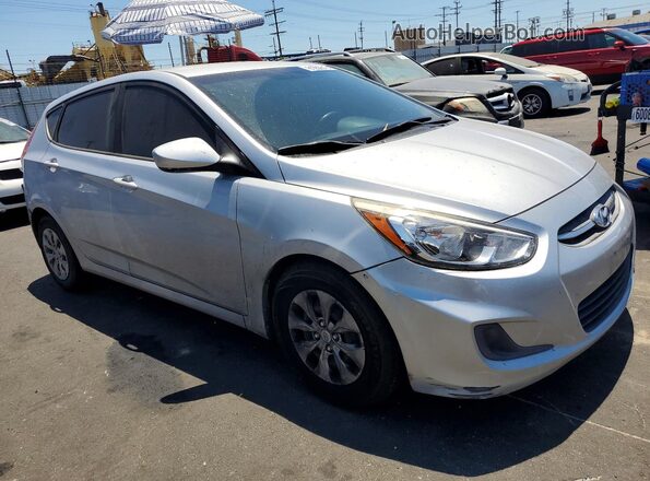 KMHCT5AE2HU312025 2017 HYUNDAI ACCENT Silver Vista frontal