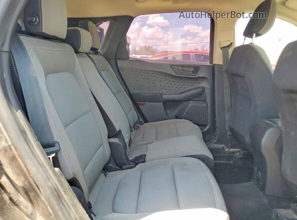 1FMCU0F61LUA26354 2020 FORD ESCAPE Black Вид задньої частини салону