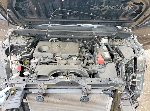 2T3F1RFV1LW116113 2020 TOYOTA RAV4 Black ძრავის განყოფილების ხედი