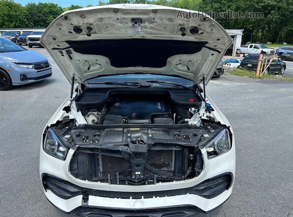 4JGFD6BB6NA801206 2022 MERCEDES-BENZ GLE Белый Вид панели приборов