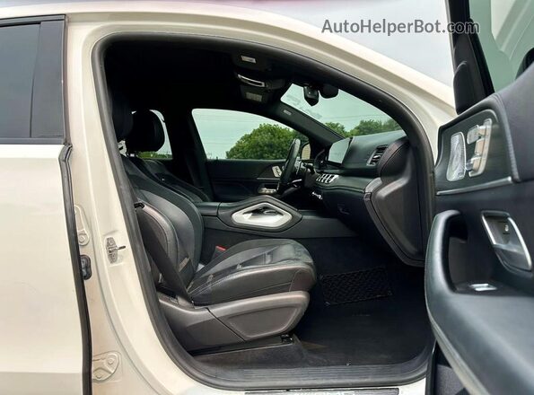 4JGFD6BB0MA387581 2021 MERCEDES-BENZ GLE White Vista del cuadro de instrumentos