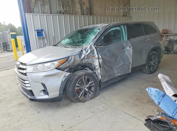 5TDBZRFH0KS718860 2019 TOYOTA HIGHLANDER Серый Задняя левая четверть