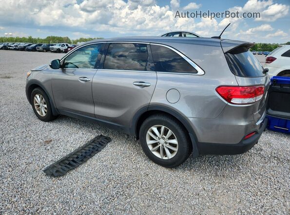 5XYPG4A32HG209126 2017 KIA SORENTO Silver Rear left