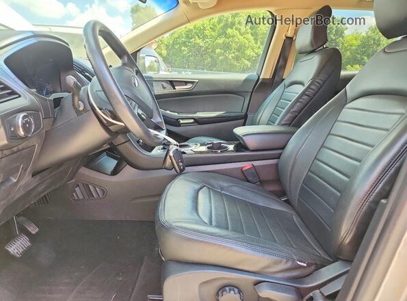2FMPK3G93HBC07406 2017 FORD EDGE Gray Вид панелі приладів