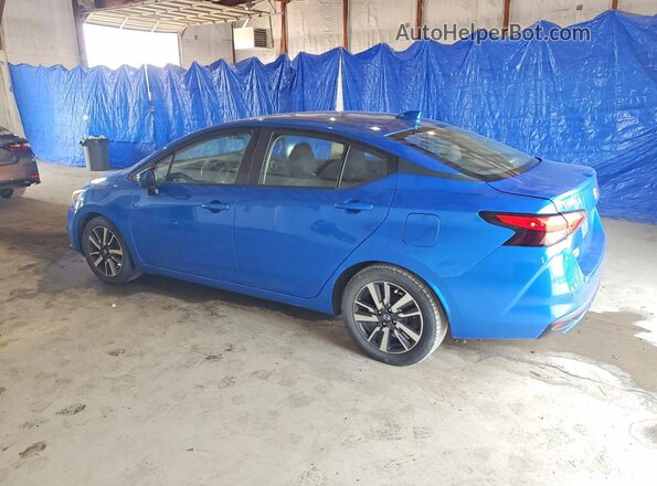 3N1CN8EV8LL898620 2020 NISSAN VERSA Blue Trasero derecho