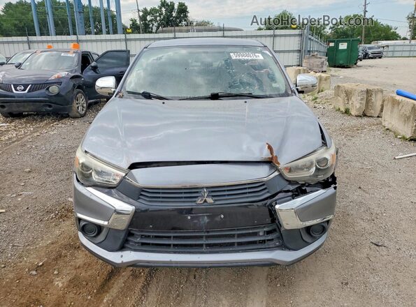 JA4AP3AU9HZ014144 2017 MITSUBISHI OUTLANDER Серый Вид сзади