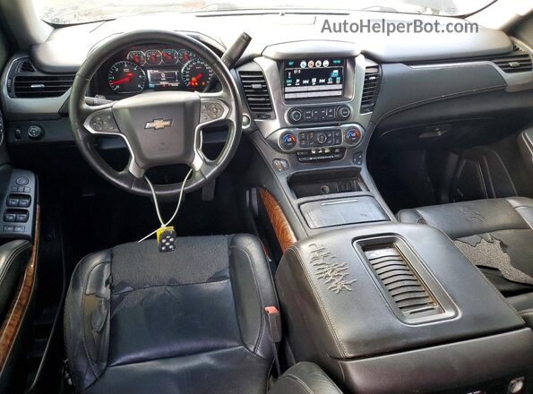 1GNSCCKC9GR344691 2016 CHEVROLET TAHOE Black Սարքավորումների վահանակի տեսք