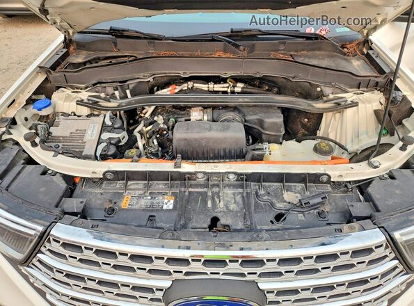 1FM5K8FW1PNA06778 2023 FORD EXPLORER White Вид наклейки з VIN-кодом