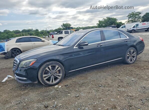 WDDUG6GB8JA347777 2018 MERCEDES-BENZ S Black Задня ліва чверть
