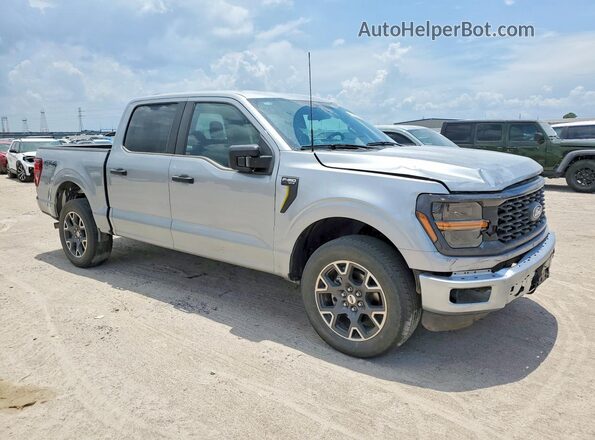 1FTEW2LP1RKD85126 2024 FORD F150 Серебряный Вид спереди