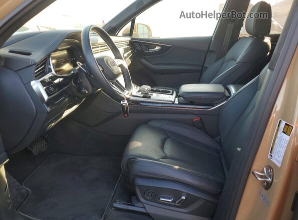 WA1VVBF78SD022700 2025 AUDI Q7 Tan წინა პანელის ხედი