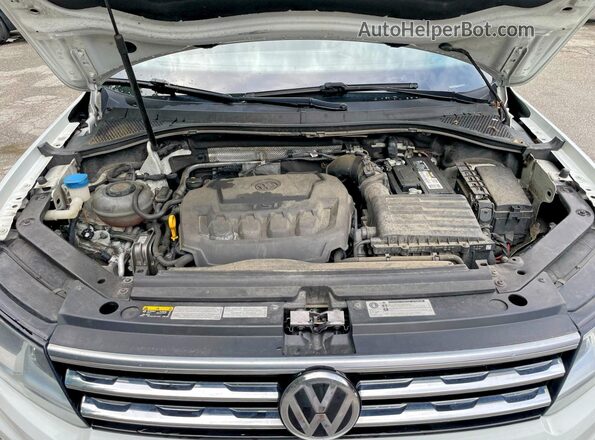 3VV2B7AX6KM073317 2019 VOLKSWAGEN TIGUAN White Widok deski rozdzielczej