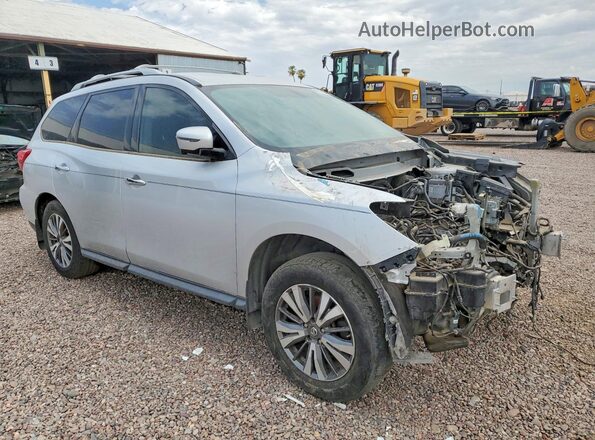 5N1DR2MMXHC601485 2017 NISSAN PATHFINDER Silver Դիմացի տեսք