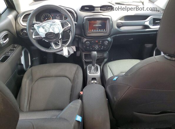 ZACNJCBB7MPM43262 2021 JEEP RENEGADE Blue Вид щитка приладів